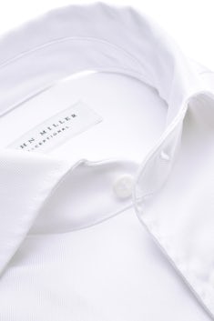 White slim fit two ply Exceptional shirt 5140701-910-000-000