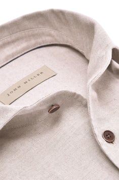 Sandy slim fit flannel shirt 5141849-630-000-000